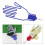 Pro Golf Gloves Stretcher Holder Drying Shaper Tool ABS Blue 6