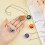 Glow Universe Ceiling Fan Pull Chain Extenders with Planet 3