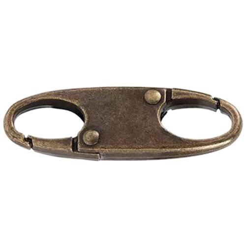 Zipper Lock Clip with Carabiner Quick Disconnect 2