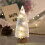 Mini LED Christmas Tree - Silver Green Gold Red Brown - 8