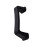Bathroom grab bar concealed handle black 3