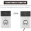 2.4GHz Mini Portable Voice Intercom System Dual Way 8