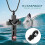 Εξατομικευμένο κολιέ με σταυρό και στάχτη και πέτρα γέννησης για 4