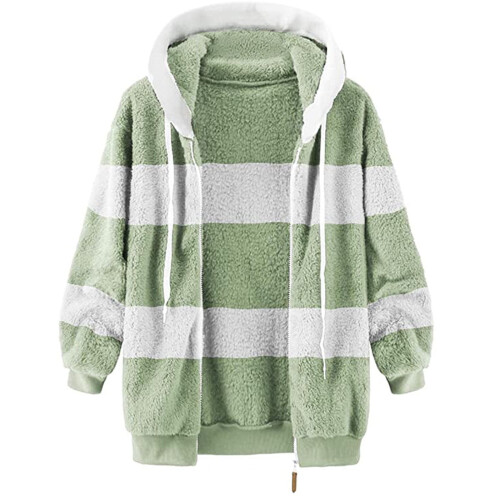Women's Winter Hooded Coat Plus Size Warm Plush-Filled 2