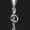 Metal Zipper Pull Replacement White Detachable Slider 1 Pack 5