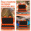 HOMEMAXS Waterproof Hard Case with Foam Insert 3