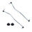 Steering Drag Link Set Adjustable LH/RH for Husqvarna 5