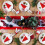 Mini Christmas Hats Red and White 10 Pcs 2