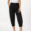 Women's Capris Casual Solid Cropped Pants with Pockets 3