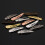Silver Hair Clips Chic Non-Tangling 10 Pcs 2