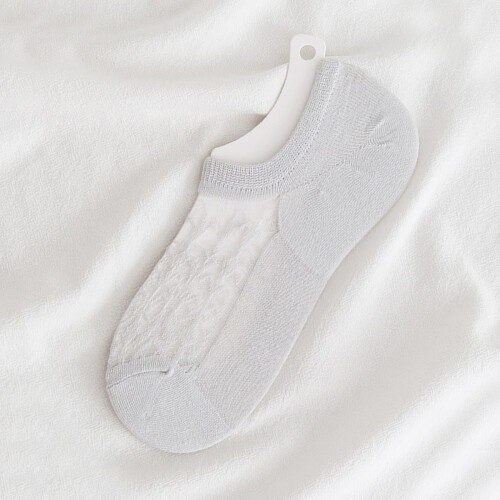 Women's Lace Mesh Invisible Socks Breathable Shallow Toe 1