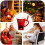Chocolate Fondue Mug with Fork and Candle, Handmade, 1 pc 7