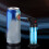Blue Butane Lighter with Safety Lock and Flame Adjustment 1 4
