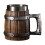 Piratølkrus rustfritt stål 600 ml tretønnedesign 2
