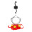 Hummingbird Feeder Pumpkin Shape Ant-Proof 5 Ports 2