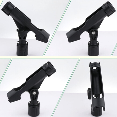 Rod Holder Universal Track-Mounted Rotating 360 2