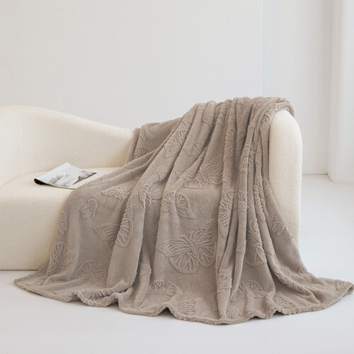 Jacquard Blanket Double-Sided Velvet Butterflies 1 pc 1