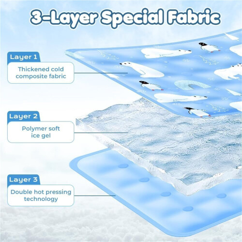 Cooling Dog Mat Reversible Thick for Large Dogs Machine 2