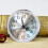 Quartz Clock Movement Insert 90mm Arabic Numbers Gold Silver 7