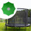 Skuggskydd för 10FT-trampolin med 8 stänger 6