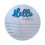 Newborn Welcome Sign Round Blue Keepsake for Party 2