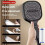 Shower Head 13 cm Large Panel 3 Modes Universal Black 6