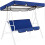 Outdoor swing top cover waterproof three-seat 2