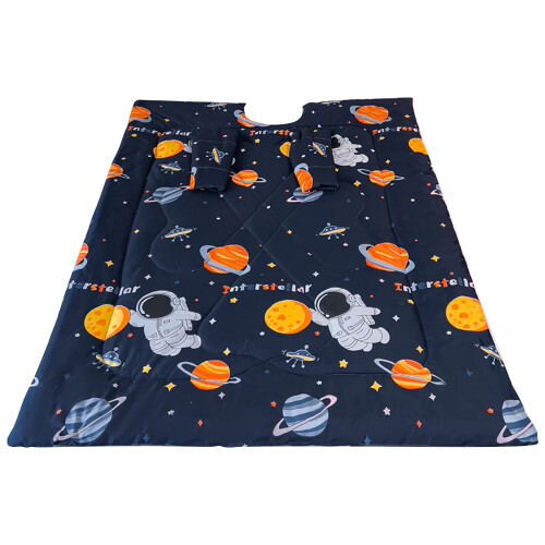 Coperta invernale indossabile con maniche, 2 in 1 trapunta e cuscino 1