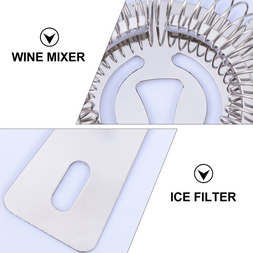 Stainless Steel Juice Strainer 2 pcs 1