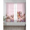 Pink Pumpkin Squirrel Voile Curtains 52x63 in, Light 2