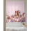 Pink Pumpkin Squirrel Voile Curtains 52x63 in, Light 3