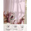 Pink Pumpkin Squirrel Voile Curtains 52x63 in, Light 6