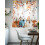 Pumpkin Sheer Curtains 52x63 inch Fall Orange Brown 4