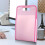 Cartella portadocumenti rosa con 13 tasche, formato lettera 5
