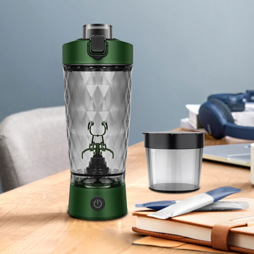 Electric Protein Shaker Bottle USB Rechargeable BPA-Free 1