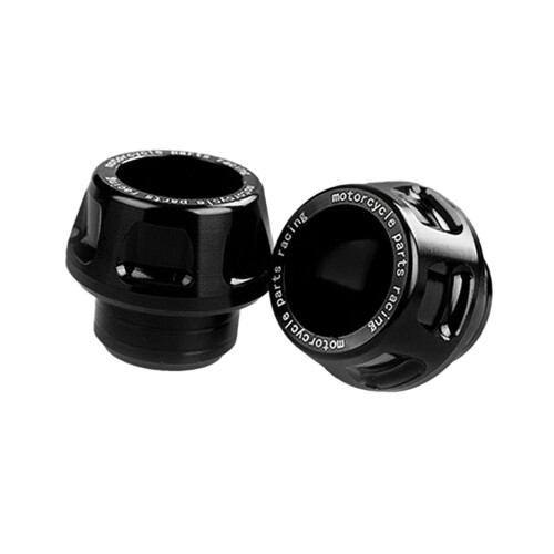 Motorcycle Front Fork Sliders CNC Aluminum Black 1
