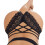 Dame blonde bikinitruse med kryss, 3-pakning 7