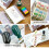 Roller Date Stamp Wooden Handle Base DIY Craft Planner 6