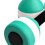 Water Dumbbells for Pool Exercise Deep Green 2 Pack 8