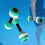 Water Dumbbells for Pool Exercise Deep Green 2 Pack 6