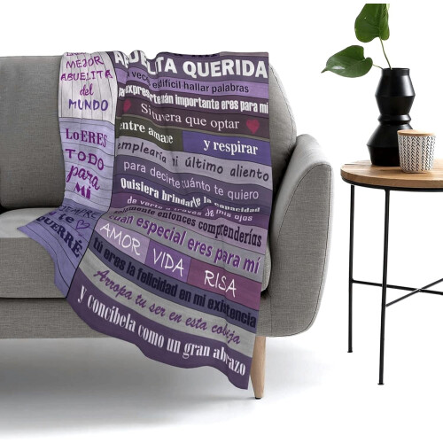 Abuela-Decke, spanisches Oma-Geschenk, 152 x 203 cm 2