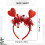 Valentine's Heart Headband Costume Accessory 7
