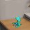 Mini Sea Dragon 3D Printed Figurine Decor 1pc 4