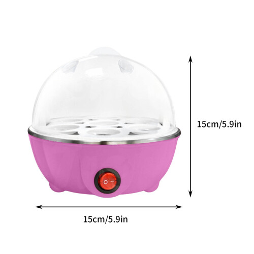 Egg Cooker Steamer with Measuring Cup and Separator for 7 2