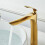 Vessel Sink Faucet Single Handle One Hole Brushed Nickel 4