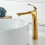 Vessel Sink Faucet Single Handle One Hole Brushed Nickel 3