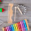 Wooden Frog Percussion Instrument with Mallets Light Yellow 4