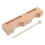Wooden Frog Percussion Instrument with Mallets Light Yellow 7