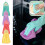 Kitchen Hand Towel Turquoise Microfiber with Hanging Loop 2