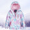 Kids Ski Jacket and Pants Set Windproof Winter Outfit for 5